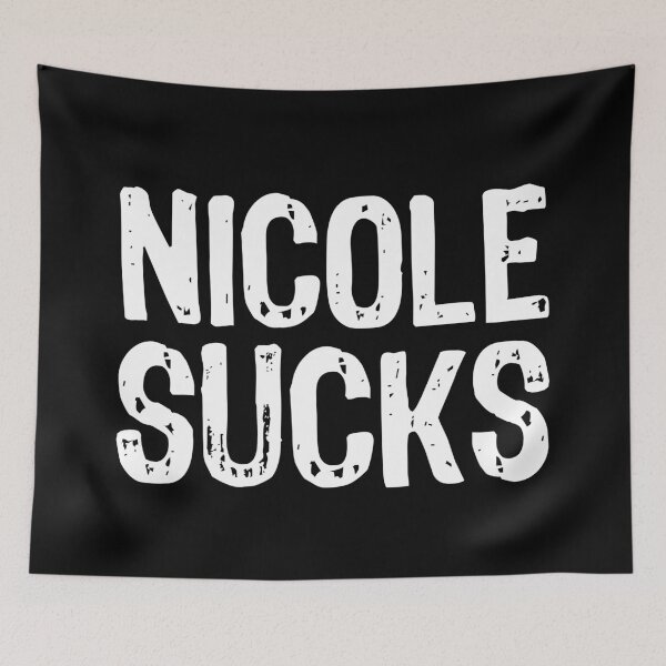 Item preview, Nicole Sucks designed and sold by The "I Love Everything" Shop.