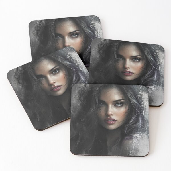 Item preview, Woman mistery portrait designed and sold by MadSharkWear.
