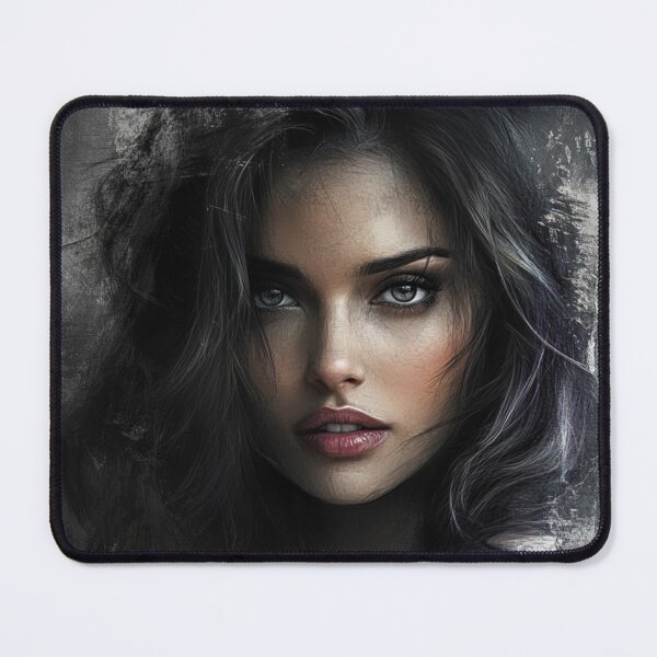 Item preview, Woman mistery portrait designed and sold by MadSharkWear.
