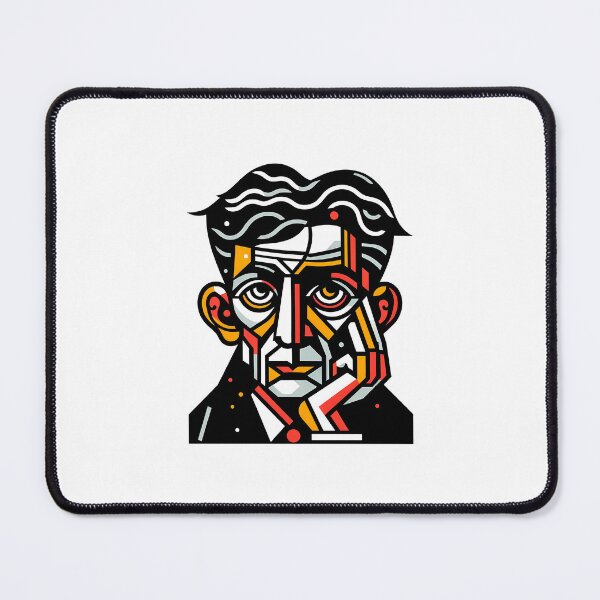 Item preview, Franz Kafka as Contemporary Cubism Art  designed and sold by OzzFrequency.