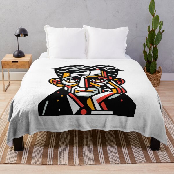 Item preview, Franz Kafka as Contemporary Cubism Art designed and sold by OzzFrequency.