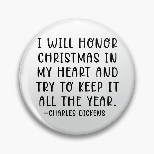 Item preview, Charles Dickens Christmas Quote designed and sold by SoulQuot.