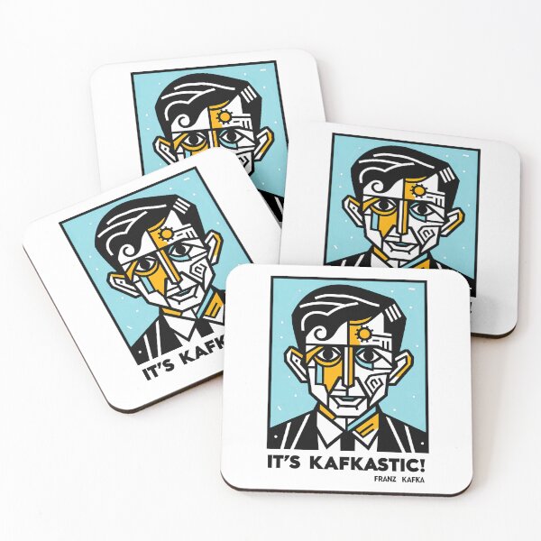 Item preview, Franz Kafka as Contemporary Cubism Art  designed and sold by OzzFrequency.