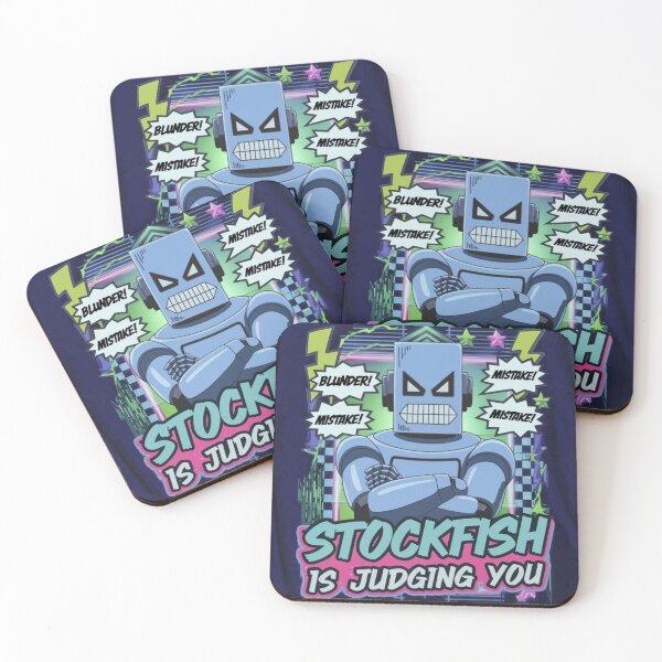 Item preview, Chess Pieces Game - Stockfish is Judging You - 90s Chess AI Attitude designed and sold by stickercuffs.