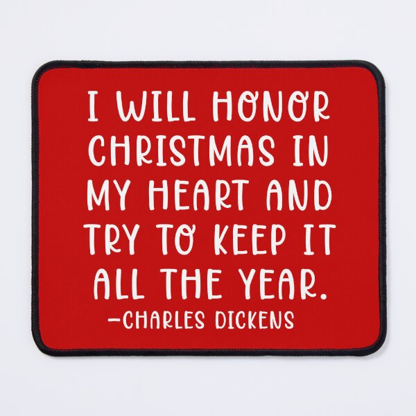 Item preview, Charles Dickens Christmas Quote designed and sold by SoulQuot.