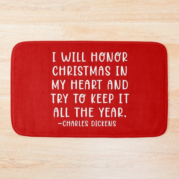 Item preview, Charles Dickens Christmas Quote designed and sold by SoulQuot.