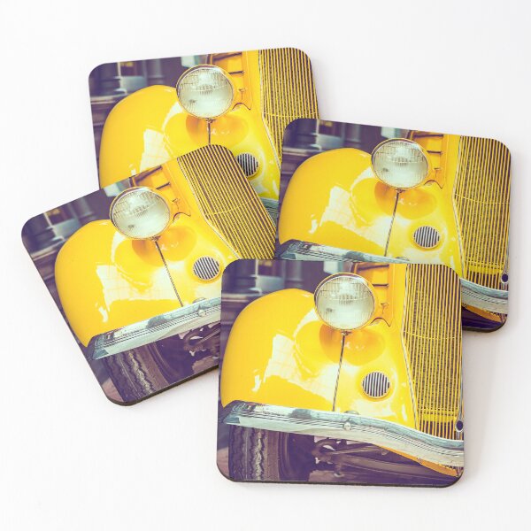 Item preview, Yellow retro car designed and sold by OrionPhotograph.
