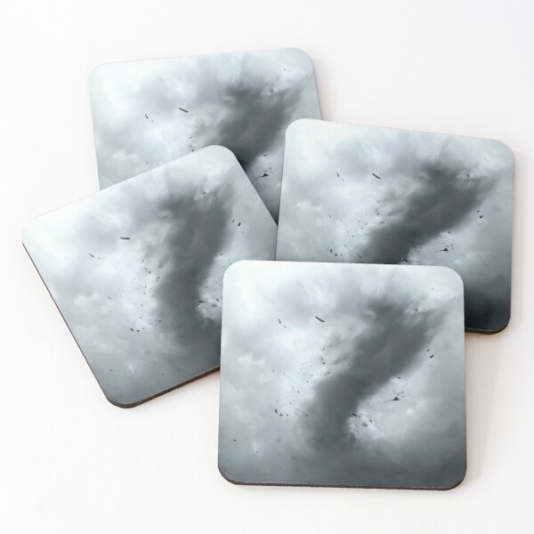 Item preview, Dark Vortex Art Print - Tornado designed and sold by Ideationing.