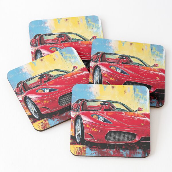 Item preview, Red Ferrari Scuderia Spider 16M designed and sold by AutoPopStudio.