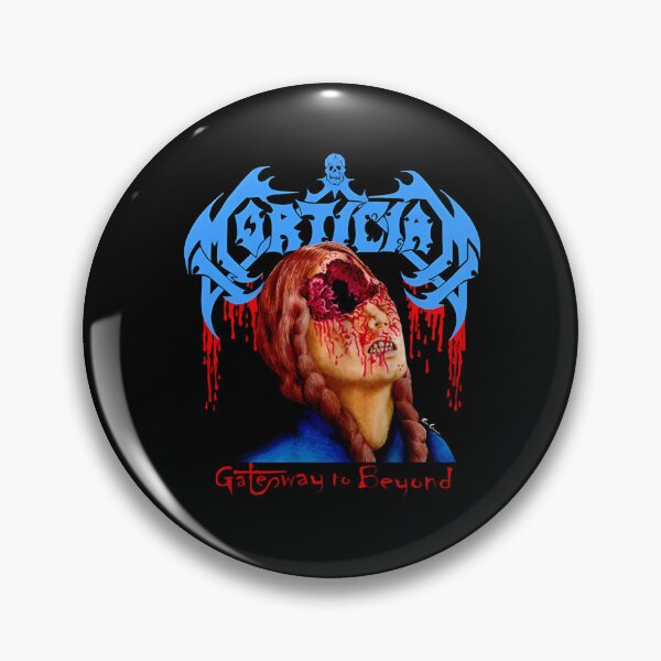 Item preview, Band Music Black Horror Face designed and sold by VanessaLemen.