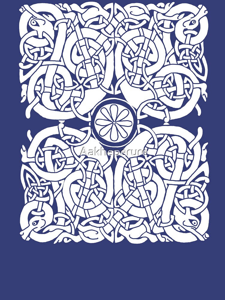 Lindisfarne Hounds in White by Aakheperure