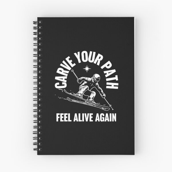 Item preview, LET YOUR FEEL ALIVE AGAIN: Carving Your Path Through the White Wilderness designed and sold by SplashTastic.