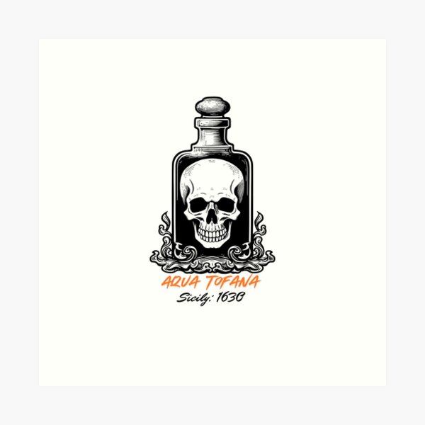 Aperçu de l'œuvre Aqua Tofana Poison créée et vendue par SoniyaArt !.