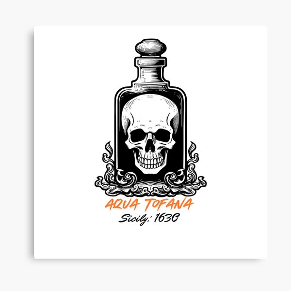 Aperçu de l'œuvre Aqua Tofana Poison créée et vendue par SoniyaArt !.
