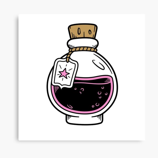 Aperçu de l'œuvre Bouteille de poison Art mignon créée et vendue par SoniyaArt !.