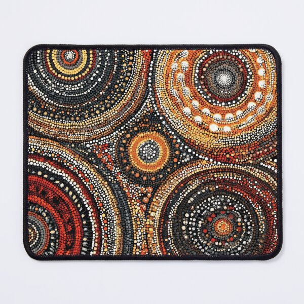 Item preview, Aboriginal Inspired Dot Art - Inside The Circles designed and sold by GrinGalore.
