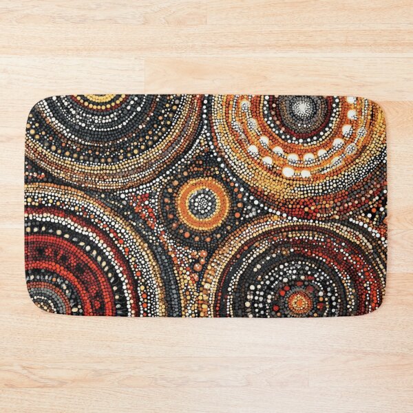 Item preview, Aboriginal Inspired Dot Art - Inside The Circles designed and sold by GrinGalore.