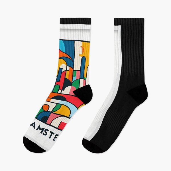 Artikelvorschau, Amsterdam als zeitgenössische kubistische Kunst – Einzigartige Designs für Kunstliebhaber entworfen und verkauft von OzzFrequency.