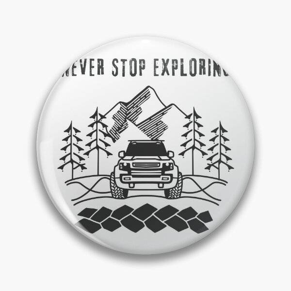Item preview, Never Stop Exploring designed and sold by Sketch-Shack.