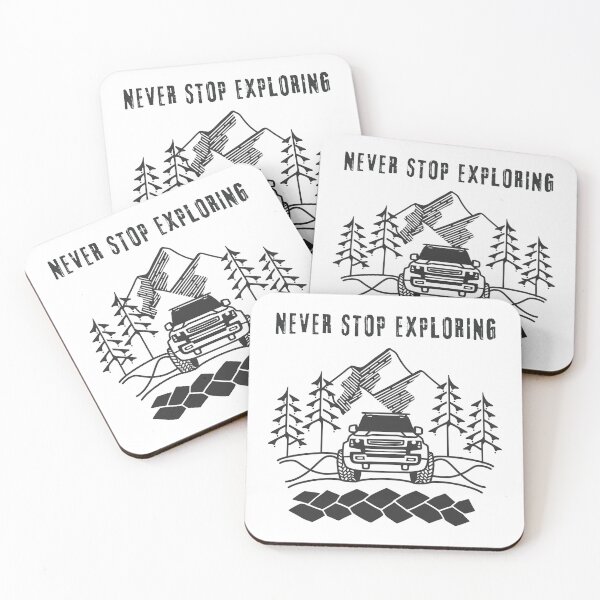 Item preview, Never Stop Exploring designed and sold by Sketch-Shack.