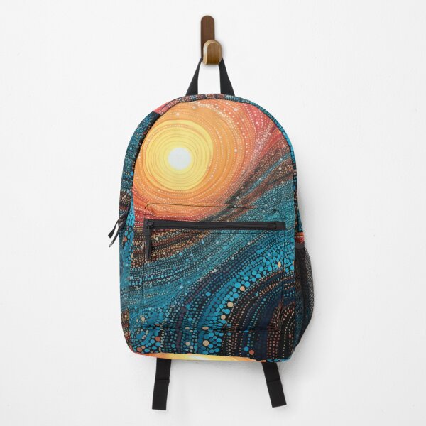 Item preview, Aboriginal Inspired Dot Art - The Sun Rises designed and sold by GrinGalore.