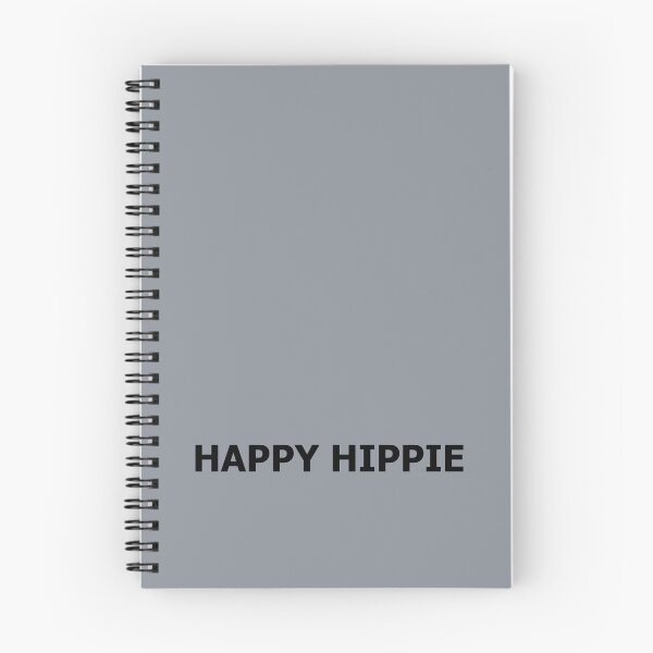 Item preview, Happy Hippie Just Two Words Black Text designed and sold by Beachy.