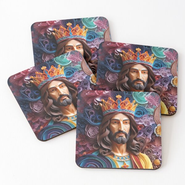 Item preview, Jesus in paper quilling art 3 designed and sold by Warih.