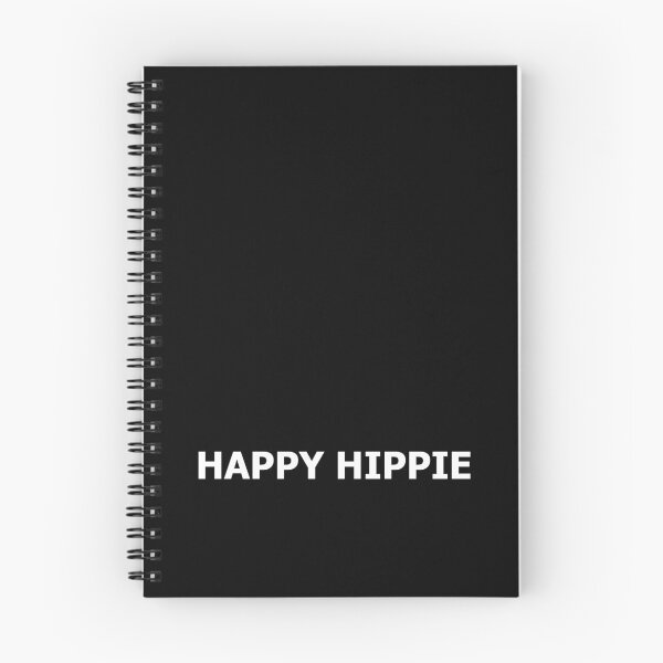 Item preview, Happy Hippie Just Two Words White Text designed and sold by Beachy.