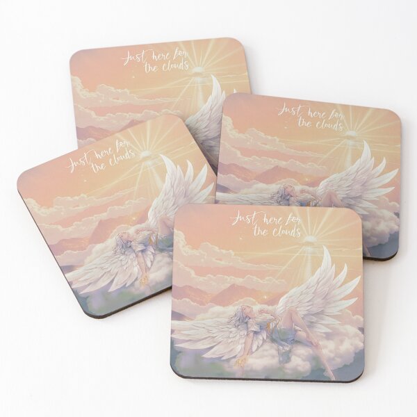 Item preview, Angel: Just here for the clouds designed and sold by 2gather1ness.