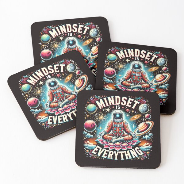 Item preview, Motivational Quote, Mindset is Everything, Astronaut  designed and sold by Logiamerch.