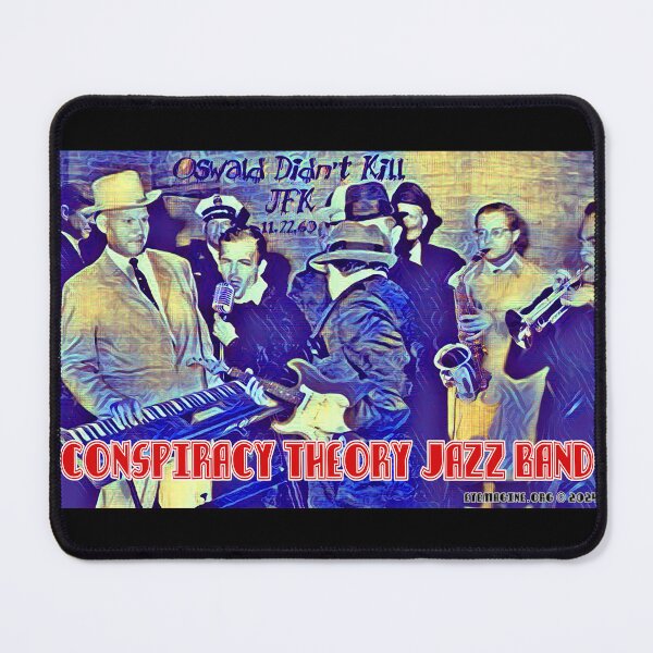 Item preview, Conspiracy Theory Jazz Band designed and sold by EyeMagined.