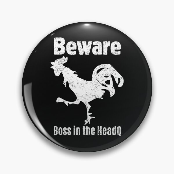 Item preview, Boss in the HeadQ: Rooster’s Command in Retro Flair designed and sold by SplashTastic.