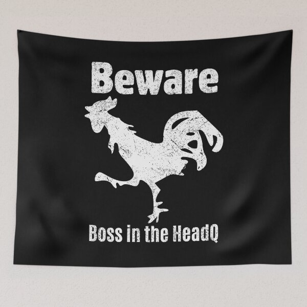 Item preview, Boss in the HeadQ: Rooster’s Command in Retro Flair designed and sold by SplashTastic.
