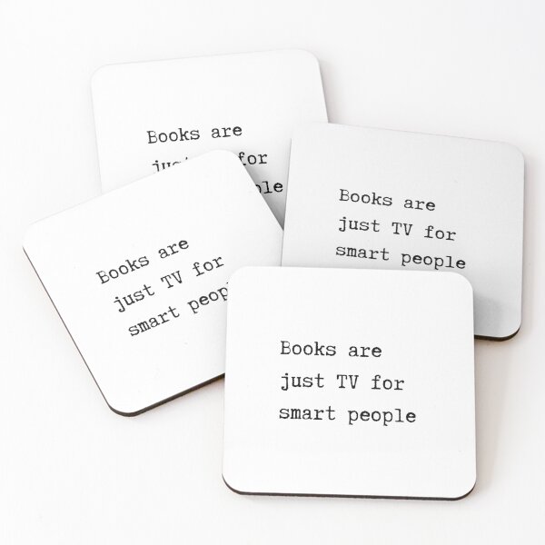 Item preview, books are just TV for smart people designed and sold by the-book-store.