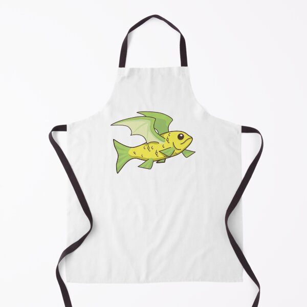 Item preview, Cute Dragon Fish - yellow and green designed and sold by Alanna-Cyclops.