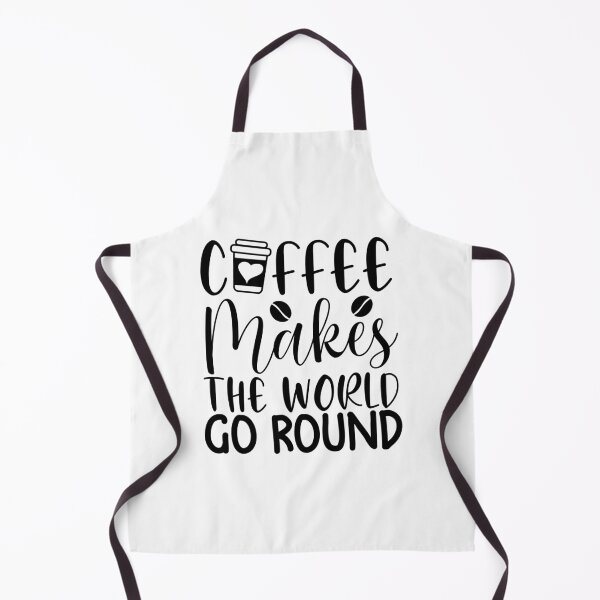 Item preview, Coffee Makes The World Go Round - coffee lover design art designed and sold by Dominika Farkašová.