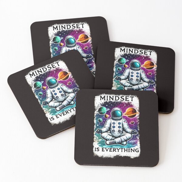 Item preview, Motivational Quote, Mindset is Everything, Astronaut  designed and sold by Logiamerch.
