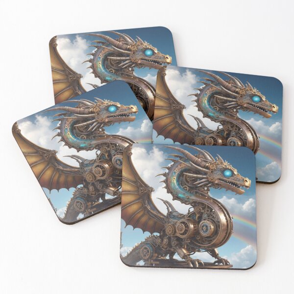 Item preview, Celestial steampunk dragon designed and sold by mikaws.