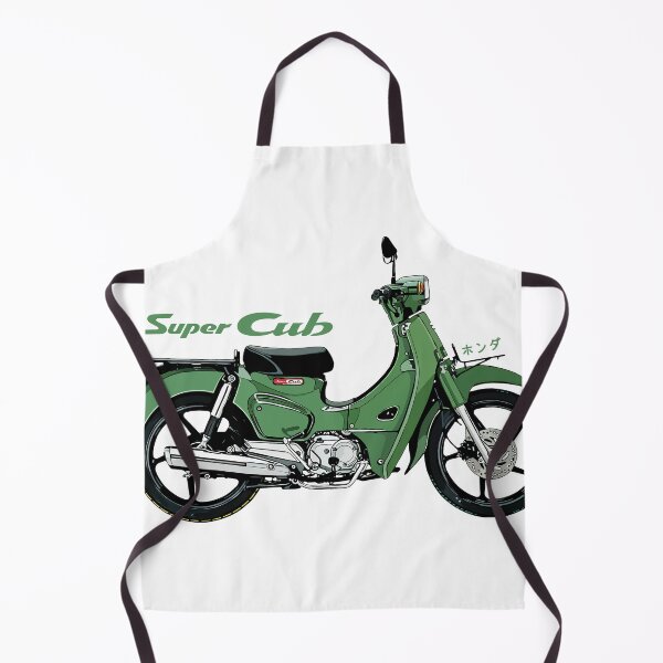 Item preview, honda motorcycle super cub C110 artwork-kaki designed and sold by sketchjuny.