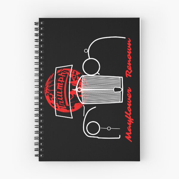 Item preview, Triumph Mayflower vs Renown 1940/1950s British classic cars outline white designed and sold by soitwouldseem.