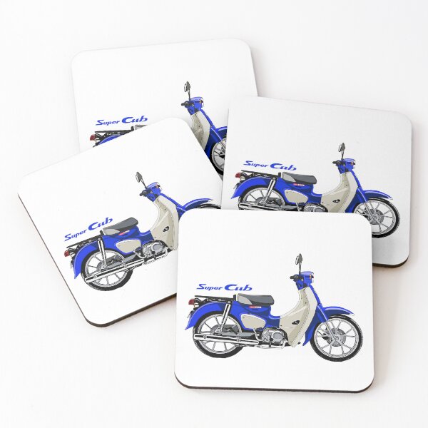 Item preview, honda motorcycle super cub C110 artwork-blue designed and sold by sketchjuny.