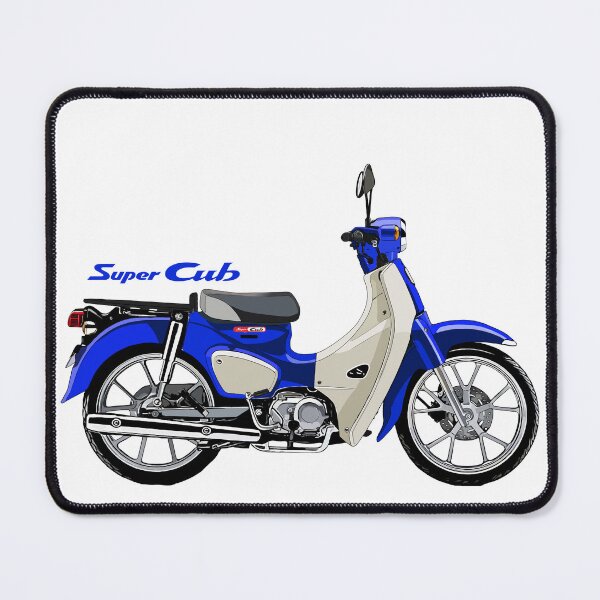 Item preview, honda motorcycle super cub C110 artwork-blue designed and sold by sketchjuny.