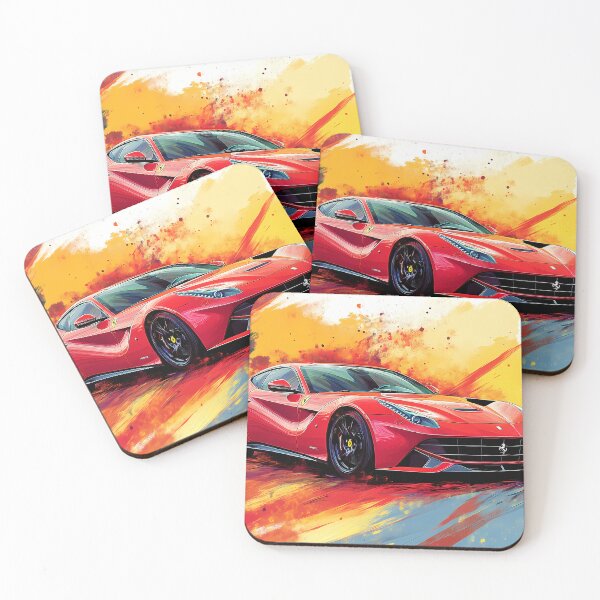 Item preview, Red Ferrari F12berlinetta III designed and sold by AutoPopStudio.