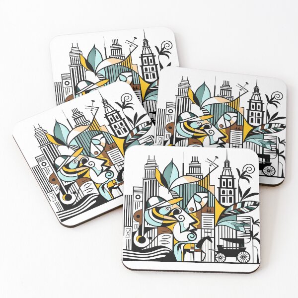 Item preview, Contemporary Cubism Art for Creative Souls designed and sold by OzzFrequency.