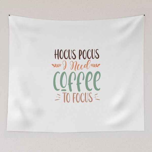 Item preview, Hocus pocus i need coffee to focus designed and sold by Dominika Farkašová.