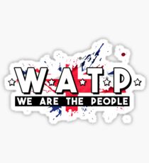 Glasgow Rangers We Are The People WATP Sticker