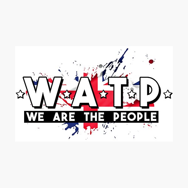 Item preview, Glasgow Rangers We Are The People WATP designed and sold by trueblueapparel.