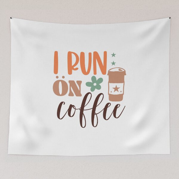 Item preview, .I run on coffee designed and sold by Dominika Farkašová.