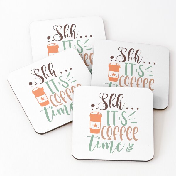 Item preview, Shh it's coffee time- designed and sold by Dominika Farkašová.