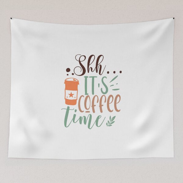Item preview, Shh it's coffee time- designed and sold by Dominika Farkašová.